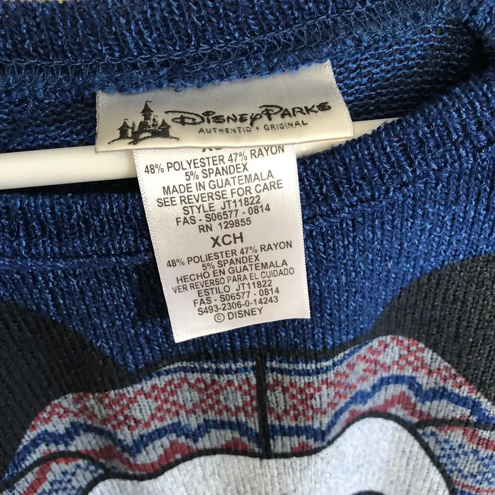 Disney Parks Trapper Hat Mickey Mouse Winter Sweater Sz XS